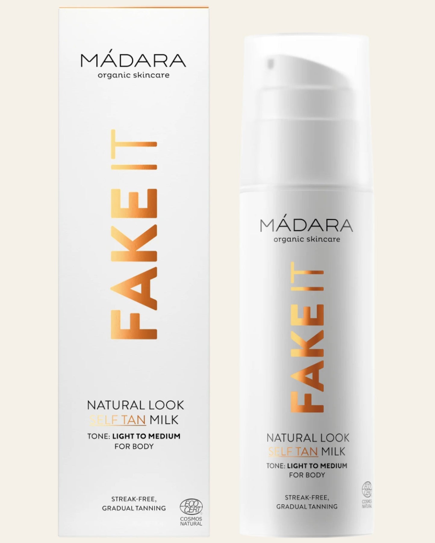 Natural Look Self Tan Milk for Body