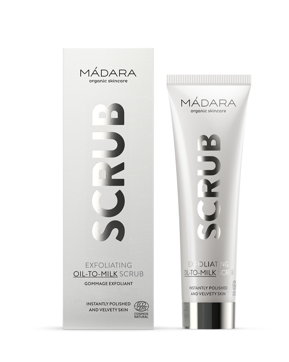 Exfoliating Oil-to-Milk Scrub