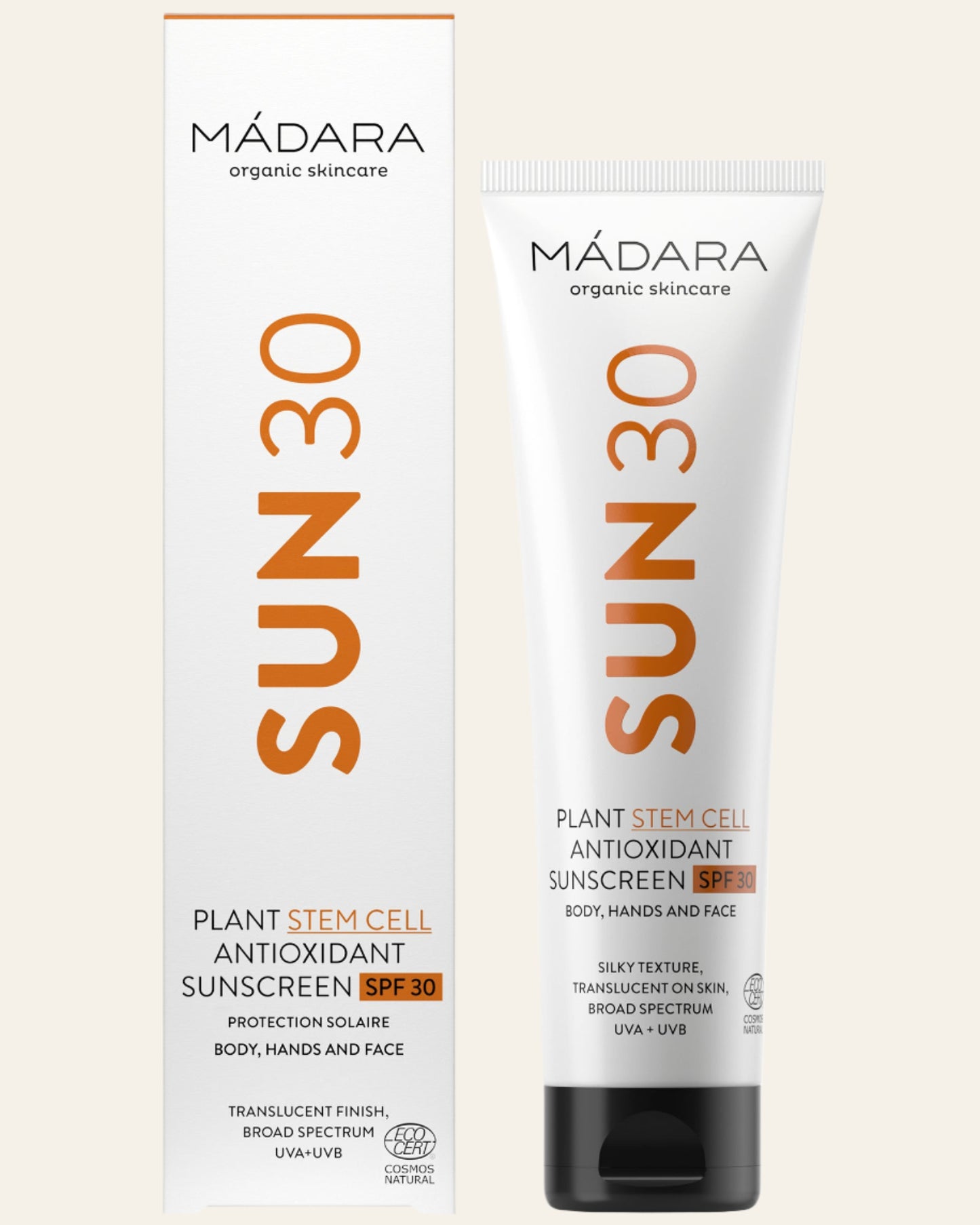 SUN30 Plant Stem Cell Antioxidant Sunscreen SPF 30, 100ml
