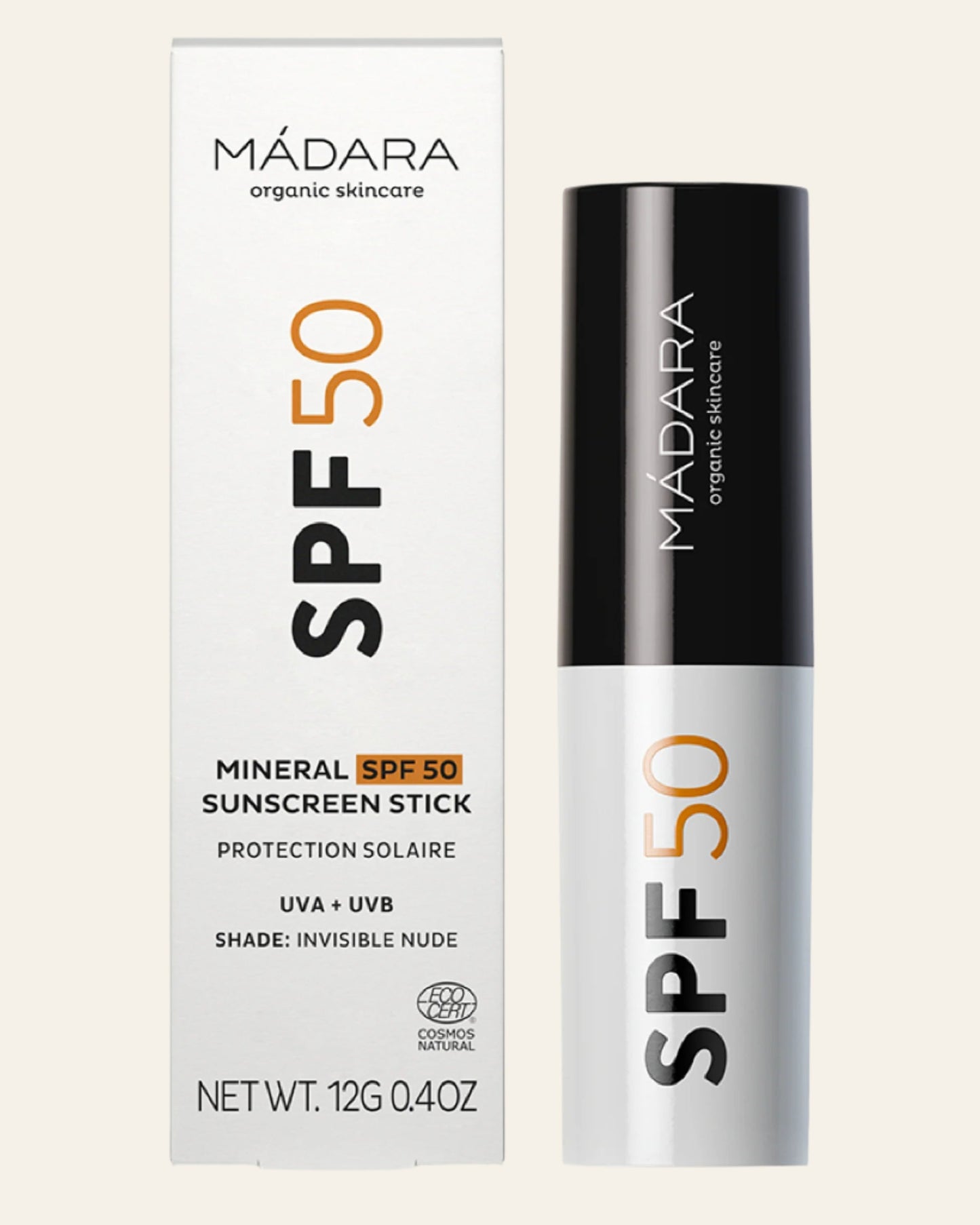 Mineral SPF50 Sunscreen Stick, 12g