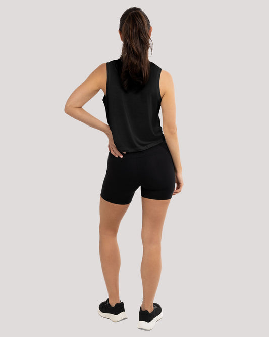 AER Relaxed Tencel Crop Top