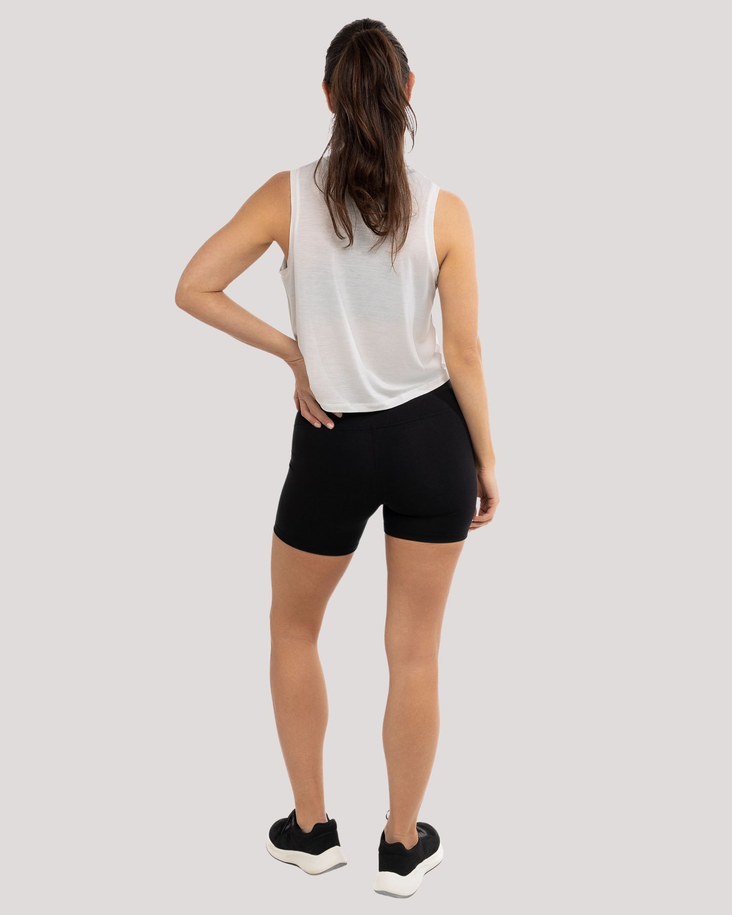 AER Relaxed Tencel Crop Top