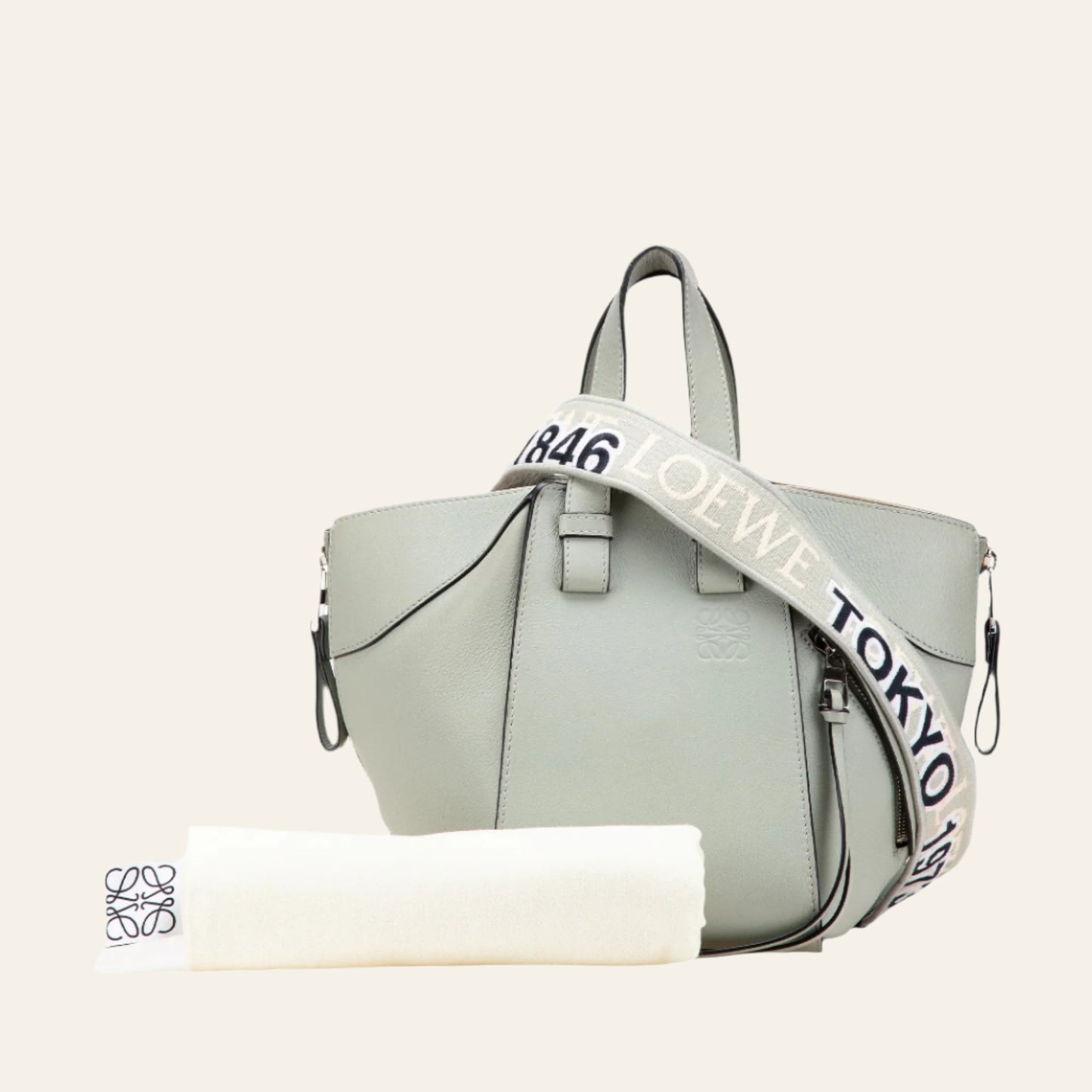 LOEWE Soft Grained Calfskin Compact Hammock Bag Limited Edition