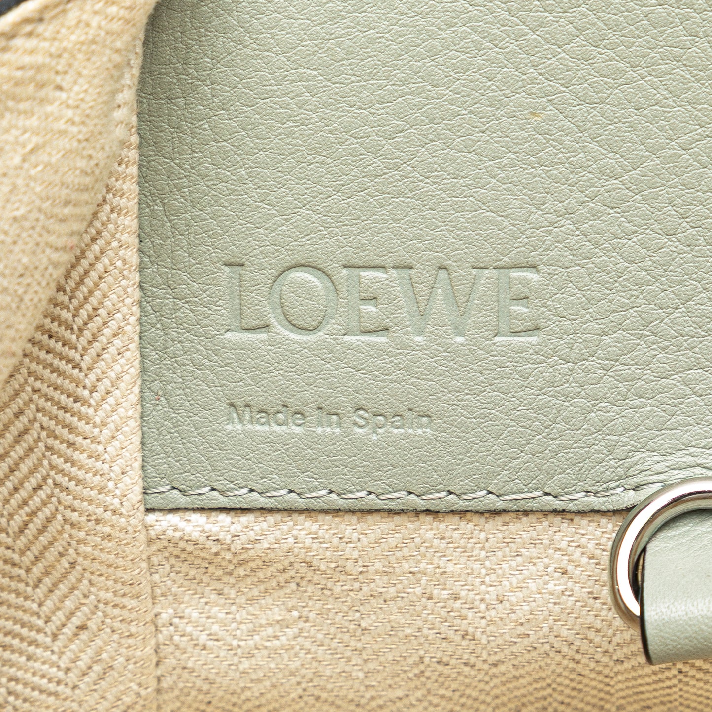 LOEWE Soft Grained Calfskin Compact Hammock Bag Limited Edition