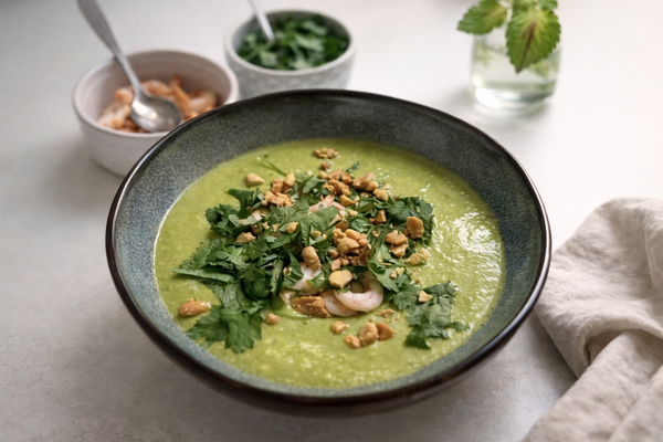 Nourishing Green Pea Soup