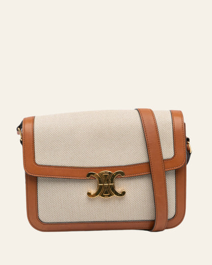 CELINE Classique Triomphe in Textile