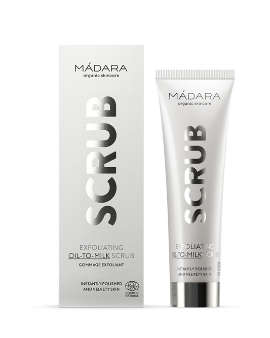 Exfoliating Oil-to-Milk Scrub