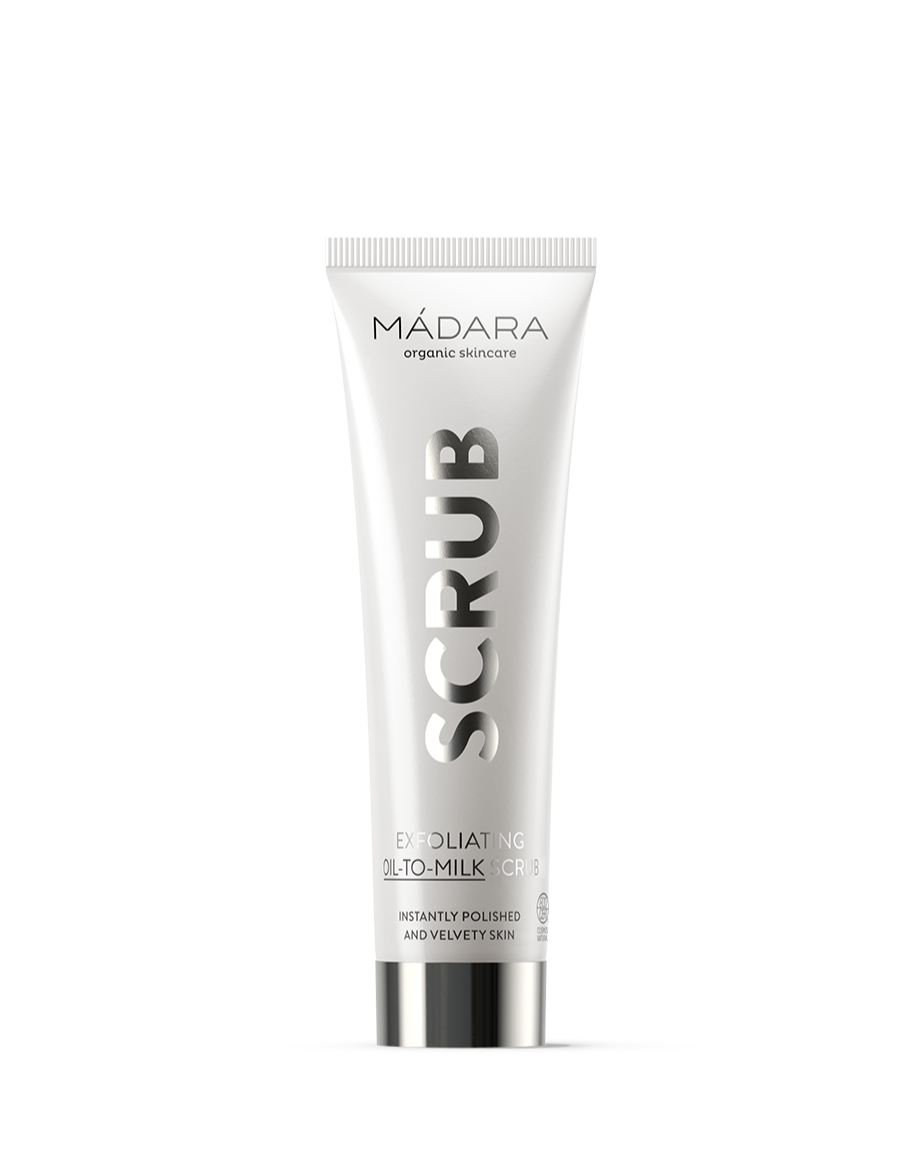 Exfoliating Oil-to-Milk Scrub