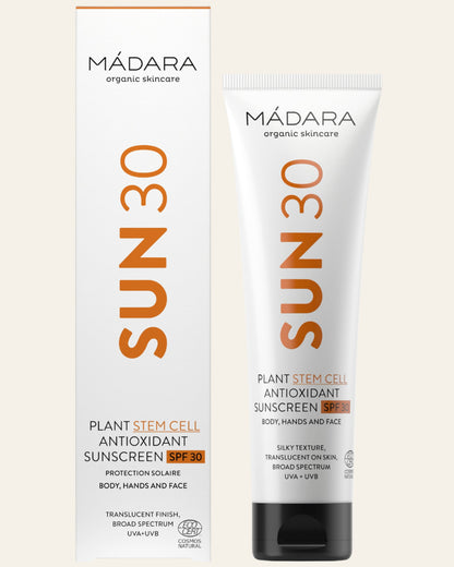 SUN30 Plant Stem Cell Antioxidant Sunscreen SPF 30, 100ml
