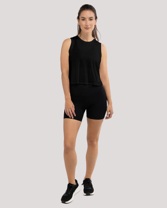 AER Relaxed Tencel Crop Top