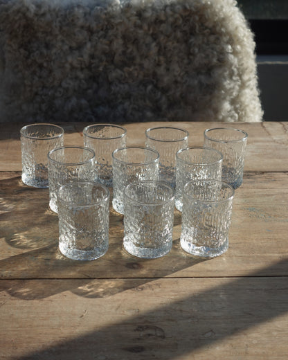Set of 10 Water Glasses