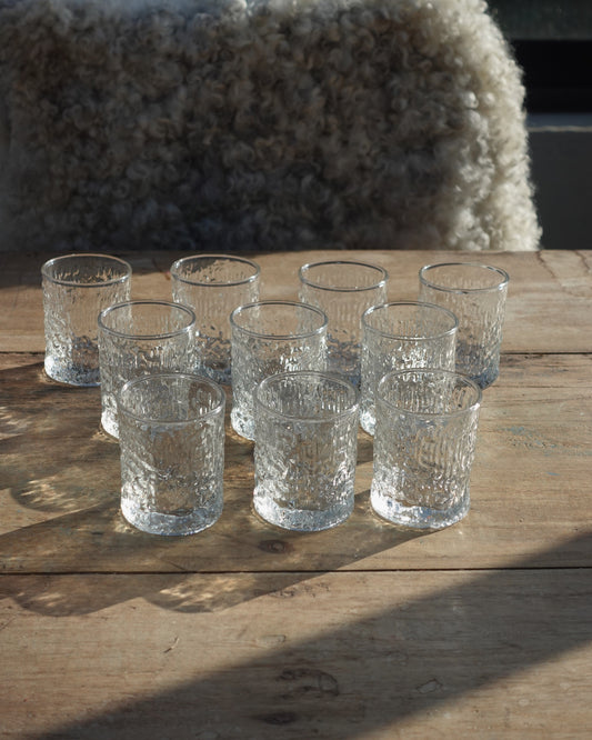Set of 10 Water Glasses